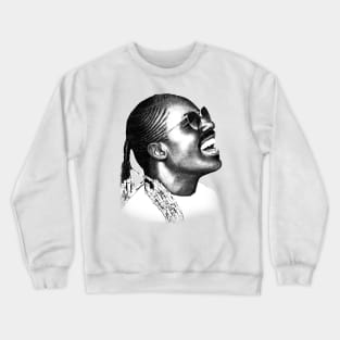 stevie wonder Crewneck Sweatshirt